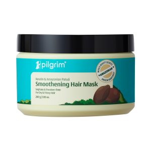 PILGRIM Amazonian Patua & Keratin STRENGTHENING HAIR MASK for dry & frizzy hair | 200ml